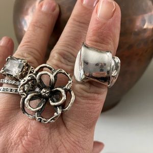 Silpada Designs Sterling Silver Bow Ring